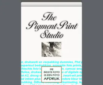 Pigment-Print.com(Index) Screenshot