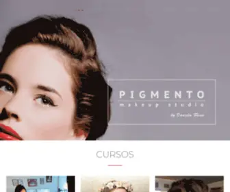 Pigmento.cl(Escuela de Maquillaje Pigmento) Screenshot