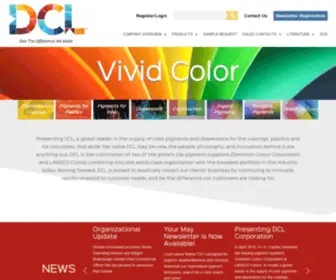 Pigments.com(DCL Corporation) Screenshot