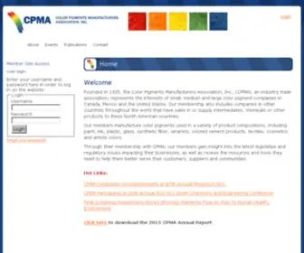 Pigments.org(Serving the Color Pigments Industry since 1925) Screenshot