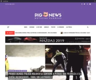 Pignews.com.mx(Noticias puercas) Screenshot