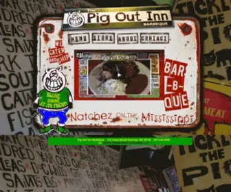 Pigoutinnbbq.com(Pig Out Inn Barbeque Restaurant) Screenshot