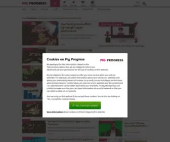 Pigprogress.net(Pig Progress) Screenshot