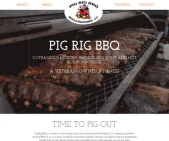 Pigrigbbq.com(Best BBQ in CT) Screenshot