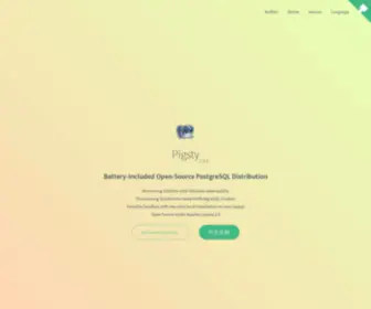 Pigsty.cc(Pigsty Documentation) Screenshot