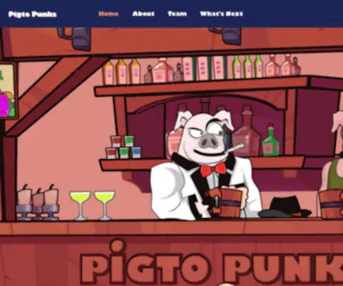 Pigtopunks.com(Pigto punks) Screenshot