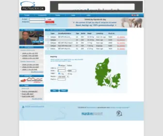 Pigtrader.dk(Smågrisehandel) Screenshot