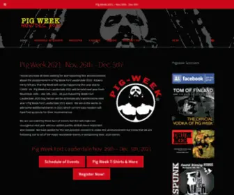 Pigweek.com(Pig Week) Screenshot