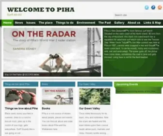 Piha.co.nz(Piha Beach) Screenshot