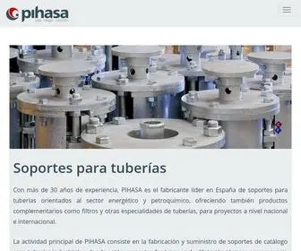 Pihasa.es(Pipe hanger solutions) Screenshot