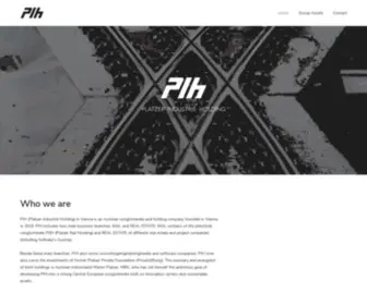 Pih.co.at(Platzer Industrie Holding) Screenshot