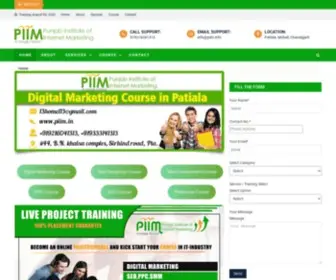 Piim.info(Our Digital Marketing Course in Patiala) Screenshot