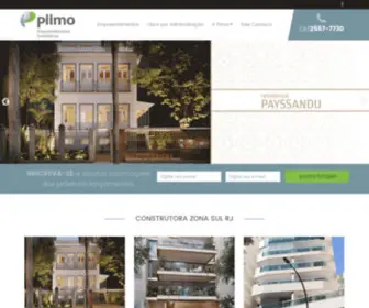 Piimo.com.br(Construtora Zona Sul RJ) Screenshot