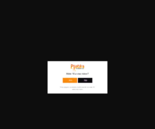 Pijatika.sk(Online alkohol) Screenshot