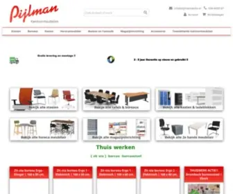PijLman-Kantoormeubelen.nl(Pijlman Kantoormeubelen) Screenshot