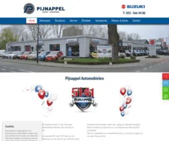 PijNappel.nl(Pijnappel Automobielen BV) Screenshot