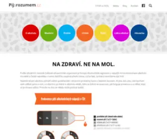 Pijsrozumem.cz(Konzumace alkoholu) Screenshot