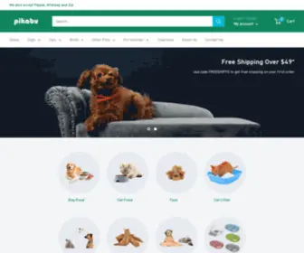 Pikabu.com.au(Pet Supplies) Screenshot