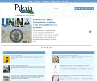 Pikaia.eu(Pikaia – Home) Screenshot