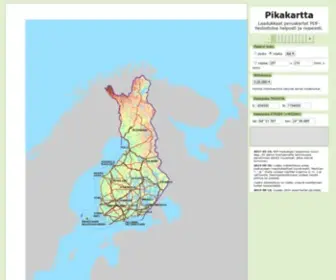 Pikakartta.fi(Pikakartta) Screenshot