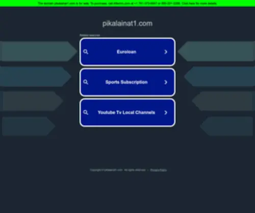 Pikalainat1.com(Pikalaina) Screenshot