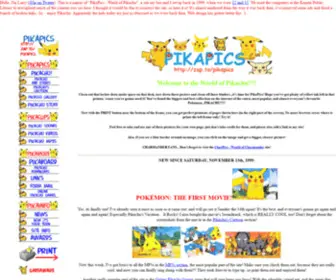 Pikapics.com(World of Pikachu) Screenshot
