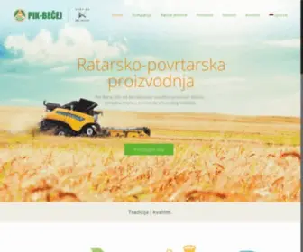 Pikbecej.rs(PIK Bečej) Screenshot