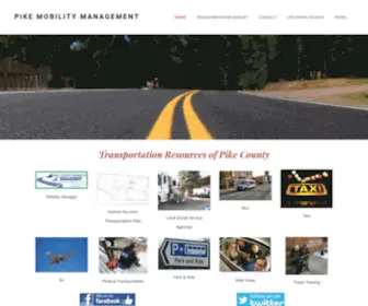 Pikemobility.org(PIKE MOBILITY MANAGEMENT) Screenshot