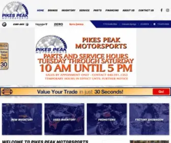 Pikespeakmotorsports.org(Pikes Peak Motorsports Magazine) Screenshot
