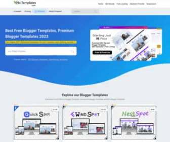 Pikitemplates.com(Premium Blogger Templates) Screenshot