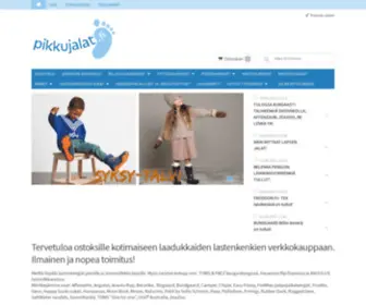 Pikkujalat.fi(Lasten kengät nettikaupasta) Screenshot