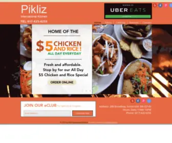 Piklizint.com(Pikliz Intenational Kitchen Home) Screenshot
