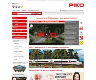 Piko-Shop.de(PIKO Spielwaren GmbH Webshop) Screenshot