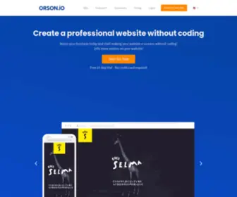 Pikock.com(Make a professional website without coding) Screenshot