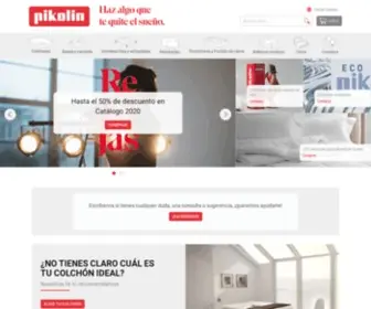 Pikolin.com(Tienda de colchones Pikolin) Screenshot