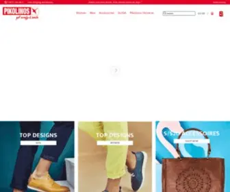 Pikolinos.com(Leren schoenen en accessoires) Screenshot