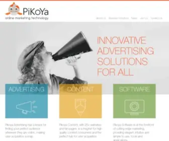 Pikoya.com(Pikoya Online Marketing Technology) Screenshot