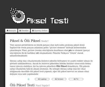 Pikseltesti.com(Ölü) Screenshot