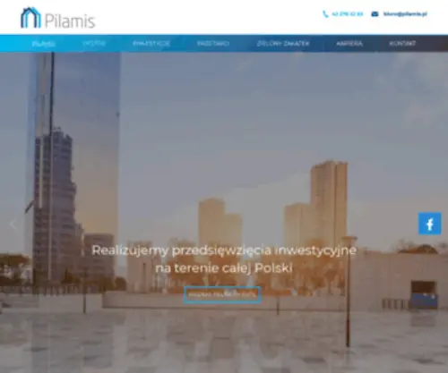 Pilamis.pl(Kompleksowa obsługa inwestycji budowlanych) Screenshot
