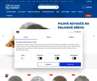 Pilanamarket.cz(Pilové kotouče a listy) Screenshot