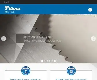Pilanametal.com(Band saw blades) Screenshot