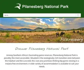 Pilanesbergnationalpark.org(Pilanesberg) Screenshot