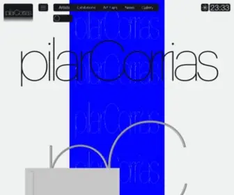 Pilarcorrias.com(Pilar corrias) Screenshot