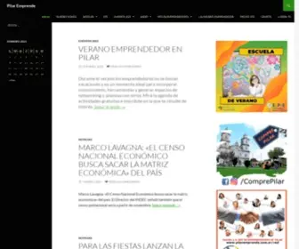 Pilaremprende.com.ar(Pilar Emprende) Screenshot