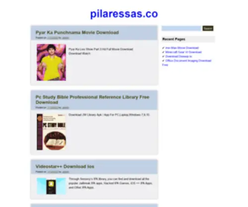 Pilaressas.co(Nginx) Screenshot