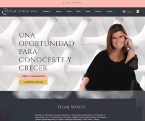Pilarsordo.com(Cursos Online) Screenshot