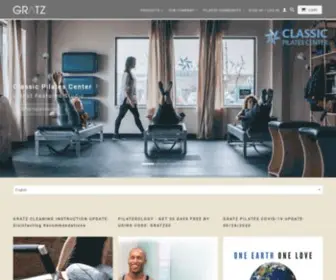 Pilates-Gratz.com(The original manufacturer of Pilates apparatus) Screenshot