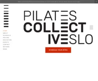 Pilatescollectiveslo.com(Pilates Collective SLO) Screenshot