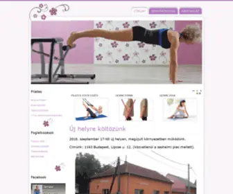 Pilatesfitness.hu(Pilatesfitness) Screenshot