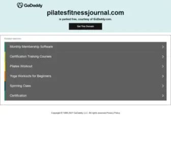 Pilatesfitnessjournal.com(Pilates Fitness Journal) Screenshot